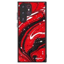 ULTIMATE CASE Samsung Galaxy S22 Ultra 5G - készülékre - Red black