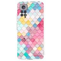 Átlátszó szilikon tok az alábbi mobiltelefonokra Xiaomi Redmi Note 11 - Colorful roof