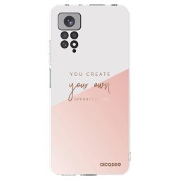 Átlátszó szilikon tok az alábbi mobiltelefonokra Xiaomi Redmi Note 11 - You create your own opportunities