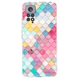 Átlátszó szilikon tok az alábbi mobiltelefonokra Xiaomi Redmi Note 11S 4G - Colorful roof