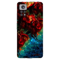 Átlátszó szilikon tok az alábbi mobiltelefonokra Xiaomi Redmi Note 11S 4G - Universe