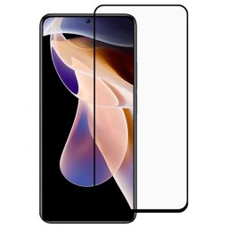 3x 3D üvegfólia kerettel az alábbi mobiltelefonokra Xiaomi Redmi Note 11S 4G - fekete - 2+1 ingyen