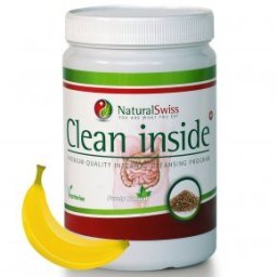 Natural Swiss Clean Inside Fiber banán ízű rost készítmény - 360g