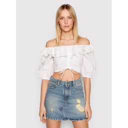 Brave Soul Blúz LWT-569PINAR Fehér Regular Fit