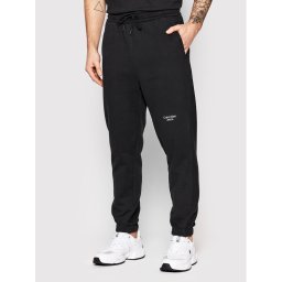Calvin Klein Jeans Melegítő alsó J30J320590 Fekete Regular Fit