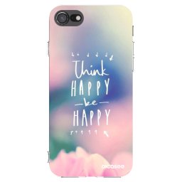 Átlátszó szilikon tok az alábbi mobiltelefonokra Apple iPhone SE 2022 - Think happy be happy