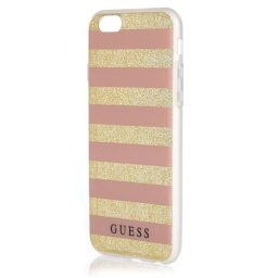 Guess Ethnic Chic Stripes 3D iPhone 6/6s telefontok (rózsaszín)