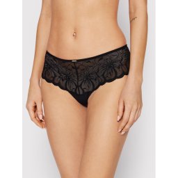 Chantelle Tanga Fleurs C12M40 Fekete