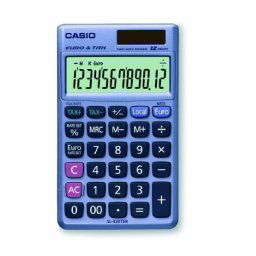Zsebszámológép Casio SL 320 TER+ kék PN: SL-320TER-