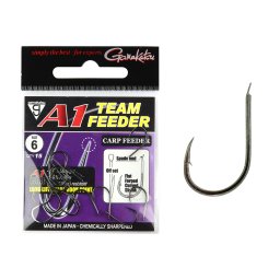 Gamakatsu Team Feeder A1 Carp pontyozó horog, #8, 15db/csomag