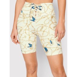 Guess Kerékpáros nadrág V2GD09 MC03W Bézs Slim Fit