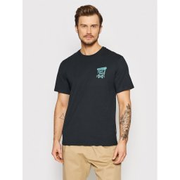 Converse Póló Playera Fast Food 10022934-A01 Fekete Standard Fit