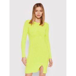 Kontatto Kötött ruha 3M7421 Zöld Slim Fit