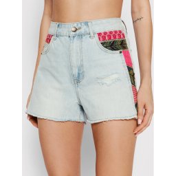 Desigual Farmer rövidnadrág Cartagena 22SWDD14 Kék Regular Fit