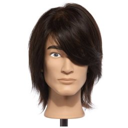 Pivot Point Cole szemléltetőfej humán hajjal, 12-20 cm
