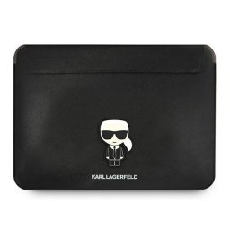 Karl Lagerfeld Saffiano Ikonik Karl 16" laptop táska (fekete)
