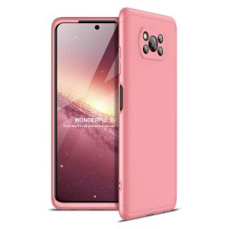 GKK 360 védőtok 3 részes Xiaomi Poco X3 NFC (rózsaszín)