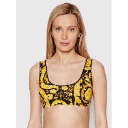 Versace Melltartó felső 1003176 Sárga