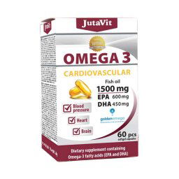 JutaVit Omega 3 Cardiovascular 1500 mg kapszula 60x