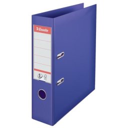 ESSELTE Iratrendező, 75 mm, A4, PP, élvédő sínnel, ESSELTE "Standard", lila