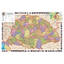 STIEFEL Könyökalátét, kétoldalas, STIEFEL "Magyar Szent Korona országai/Történeti emlékek"