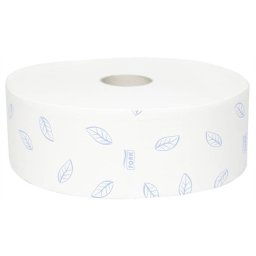 TORK Toalettpapír, T1 rendszer, 2 rétegű, 26 cm átmérő, Premium, TORK "Soft Jumbo", fehér