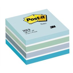 3M POSTIT Öntapadó jegyzettömb, 76x76 mm, 450 lap, 3M POSTIT, aquarell kék