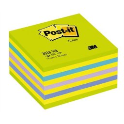 3M POSTIT Öntapadó jegyzettömb, 76x76 mm, 450 lap, 3M POSTIT, lollipop zöld