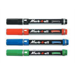 STABILO Alkoholos marker, 1,5-2,5 mm, kúpos, STABILO "Mark-4-all", zöld