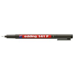EDDING Alkoholos marker, OHP, 0,6 mm, EDDING "141 F", fekete