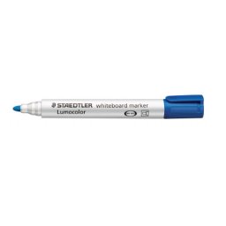 STAEDTLER Táblamarker, 2 mm, kúpos, STAEDTLER "Lumocolor(R) 351", kék