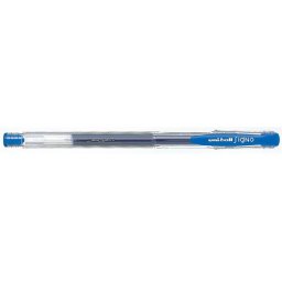 UNI Zseléstoll, 0,3 mm, kupakos, UNI "UM-100 Signo Micro", kék