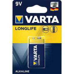 VARTA Elem, 9V, 1 db, VARTA "Longlife"