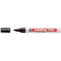 EDDING Lakkmarker, 2-4 mm, EDDING "750", fekete