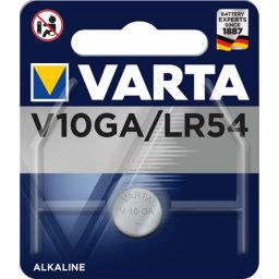 VARTA Gombelem, V10GA / LR1130 / LR54 / 189, 1 db, VARTA