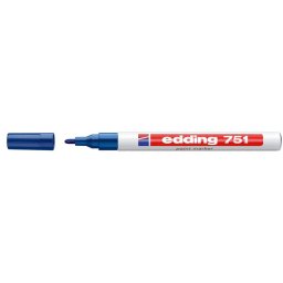 EDDING Lakkmarker, 1-2 mm, EDDING "751", sötétkék
