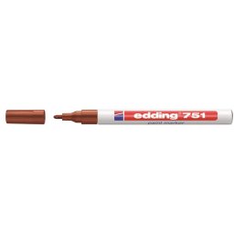 EDDING Lakkmarker, 1-2 mm, EDDING "751", barna