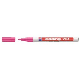 EDDING Lakkmarker, 1-2 mm, EDDING "751", rózsaszín