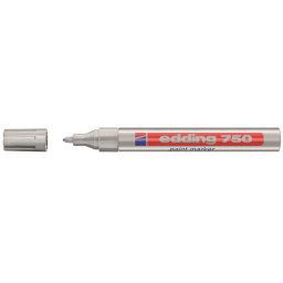 EDDING Lakkmarker, 2-4 mm, EDDING "750", ezüst