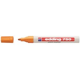 EDDING Lakkmarker, 2-4 mm, EDDING "750", narancssárga