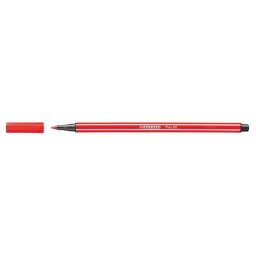STABILO Filctoll, 1 mm, STABILO "Pen 68", kármin piros