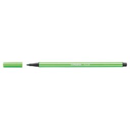 STABILO Filctoll, 1 mm, STABILO "Pen 68", levél zöld