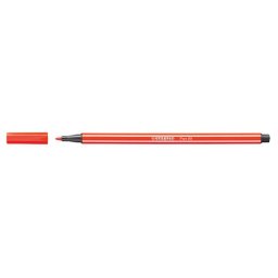 STABILO Filctoll, 1 mm, STABILO "Pen 68", világos piros