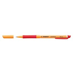 STABILO Rollertoll, 0,5 mm, STABILO "PointVisco", piros