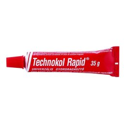 TECHNOKOL Ragasztó, folyékony, 35 g, TECHNOKOL "Rapid", piros