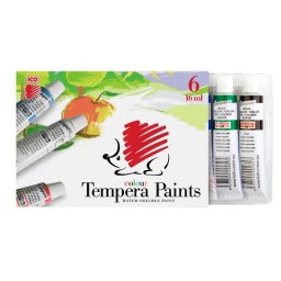ICO Tempera készlet, 6 darabos, ICO "Süni"