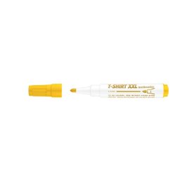 ICO Textilmarker, 1-3 mm, kúpos, ICO "XXL T-Shirt", sárga