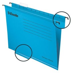 ESSELTE Függőmappa, A4, karton, ESSELTE "Classic", kék