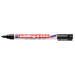 EDDING Alkoholos marker, CD/DVD, 0,5-1 mm, EDDING "8400", fekete