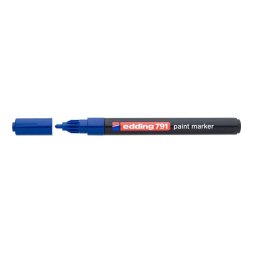 EDDING Lakkmarker, 1-2 mm, EDDING "791", kék